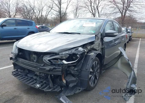 2018 Nissan Sentra Sr from USA, damaged, VIN 3N1AB7AP2JY219135